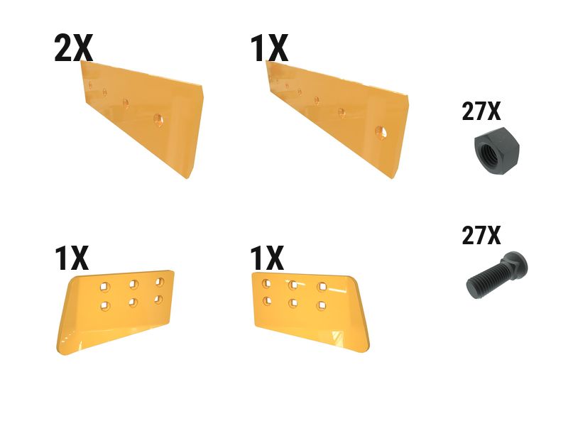 631-6604: 19 Mm HC Dozer Edge Kit 6316604 купить