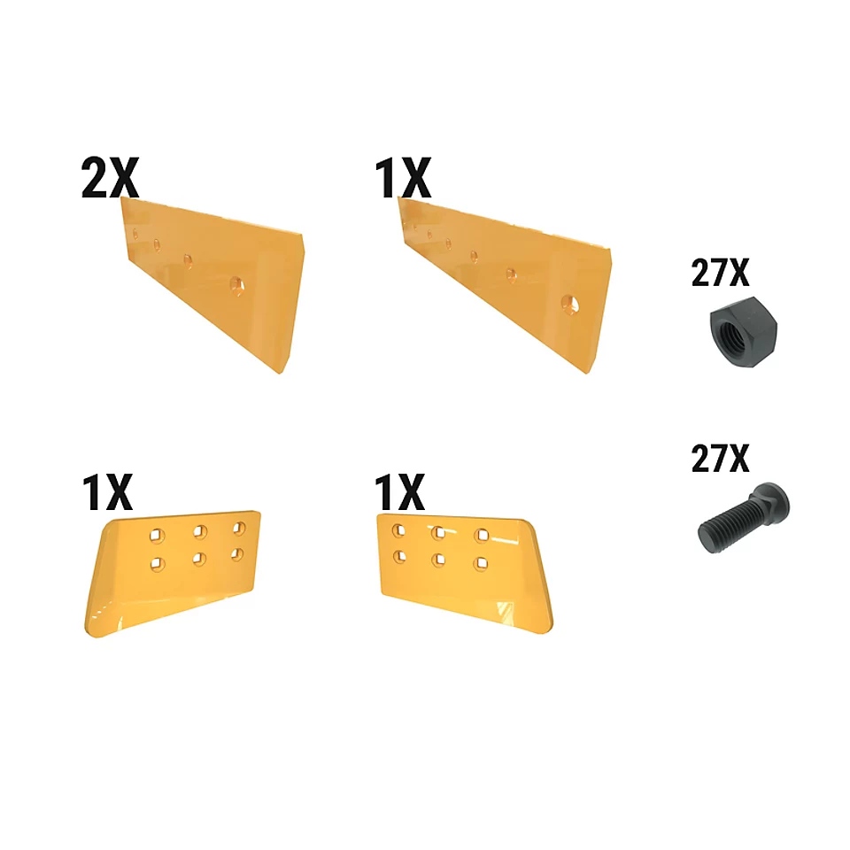 631-6604: 19 Mm HC Dozer Edge Kit 6316604 Caterpillar