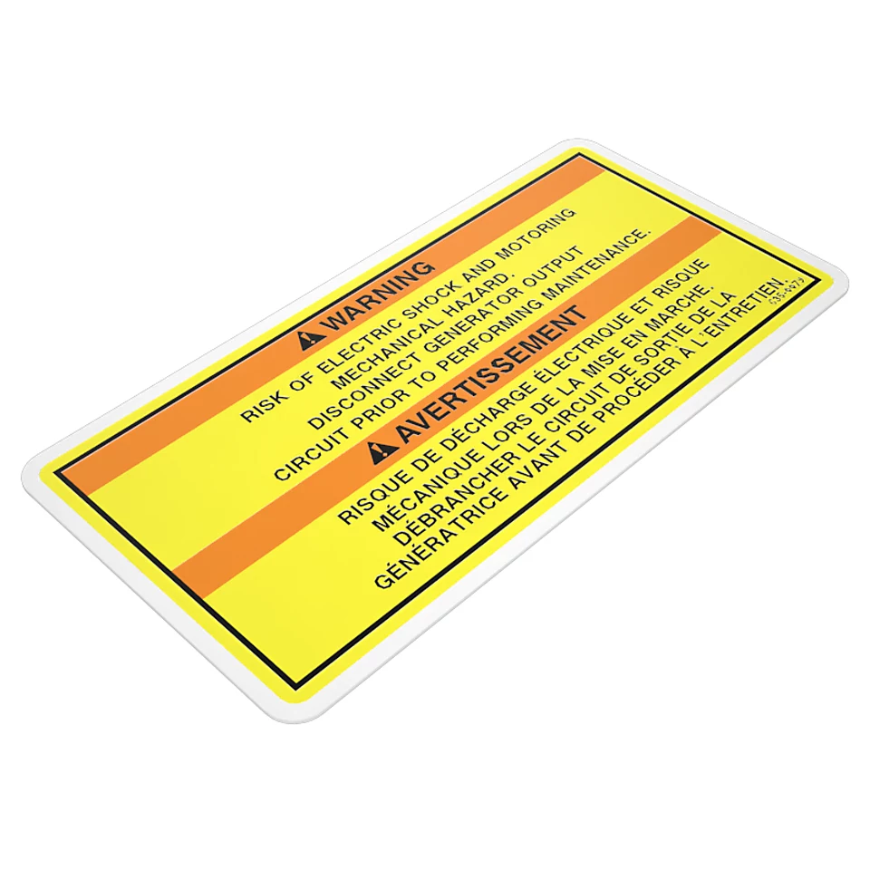 635-0079: Electric Shock Warning Film 6350079 купить