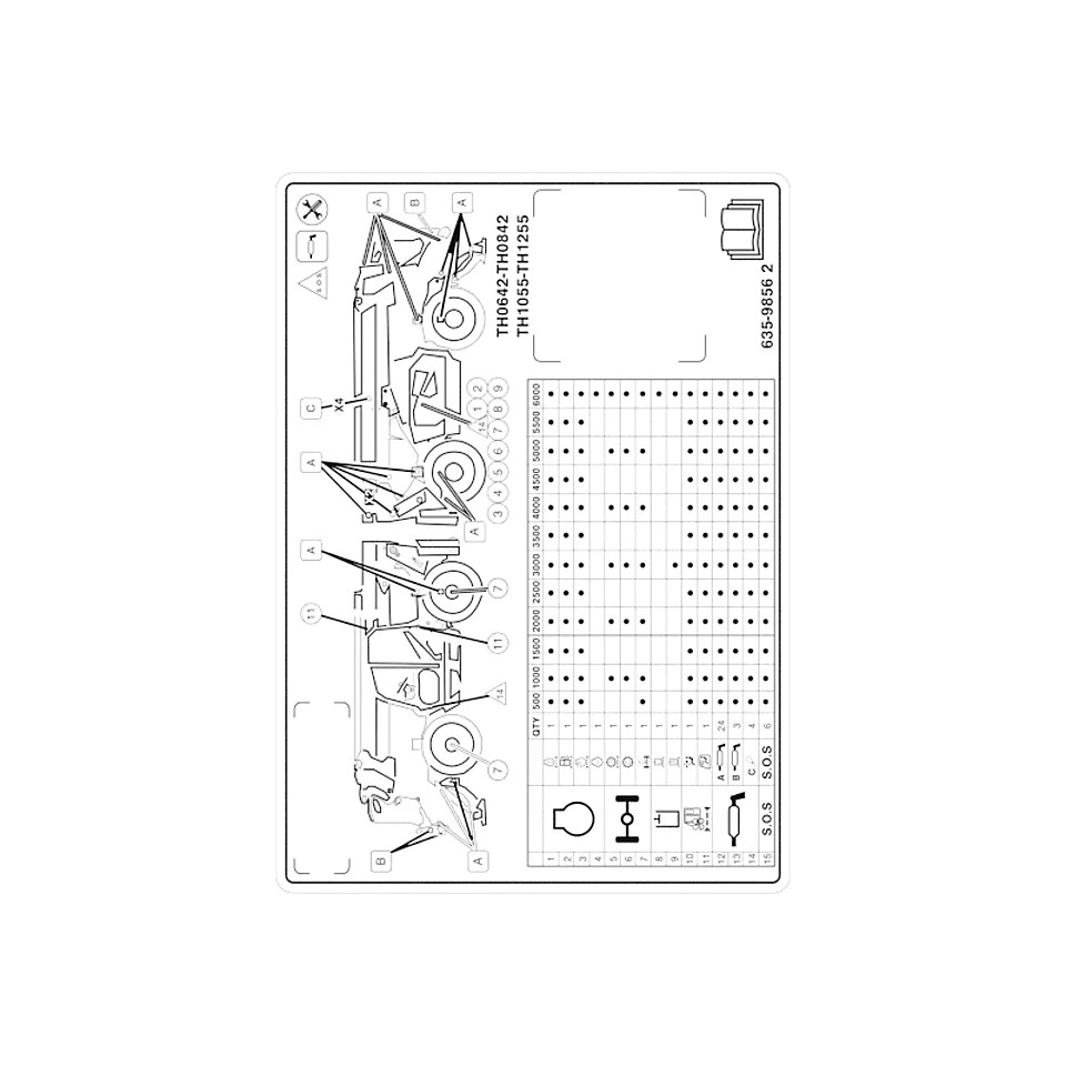 635-9856: Service Chart Instruction Film 6359856 购买