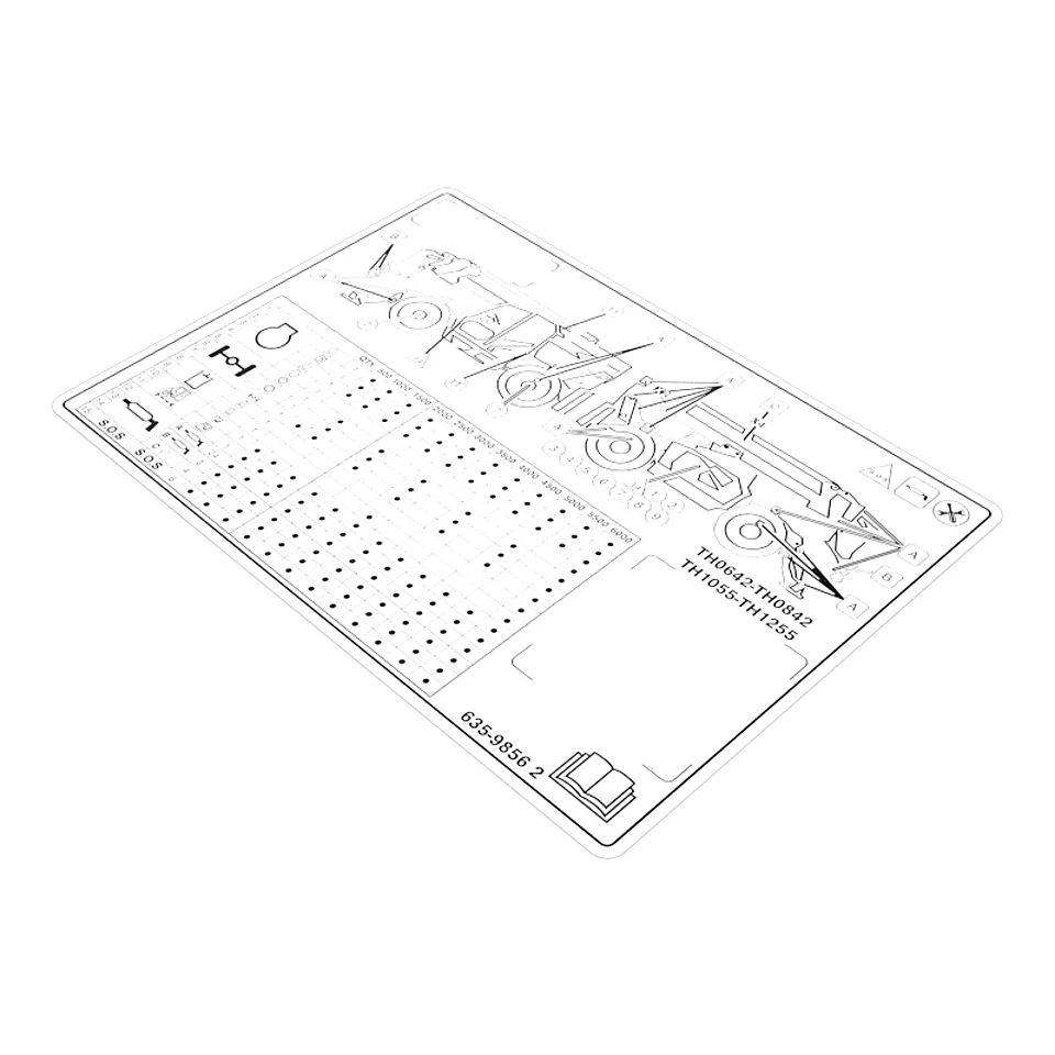 635-9856: Service Chart Instruction Film 635-9856 Caterpillar