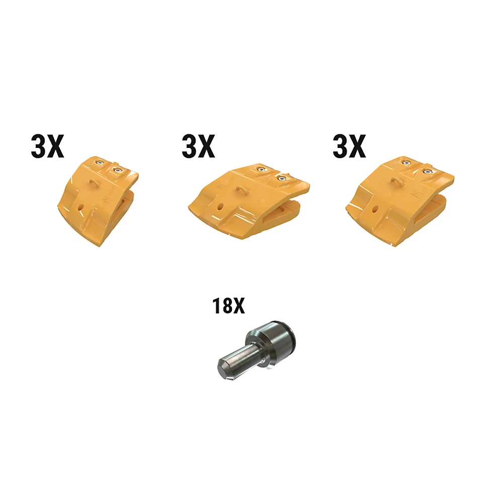 638-9328: Комплект кожухов CapSure 71 мм и 100 мм (9 шт) 6389328 купить