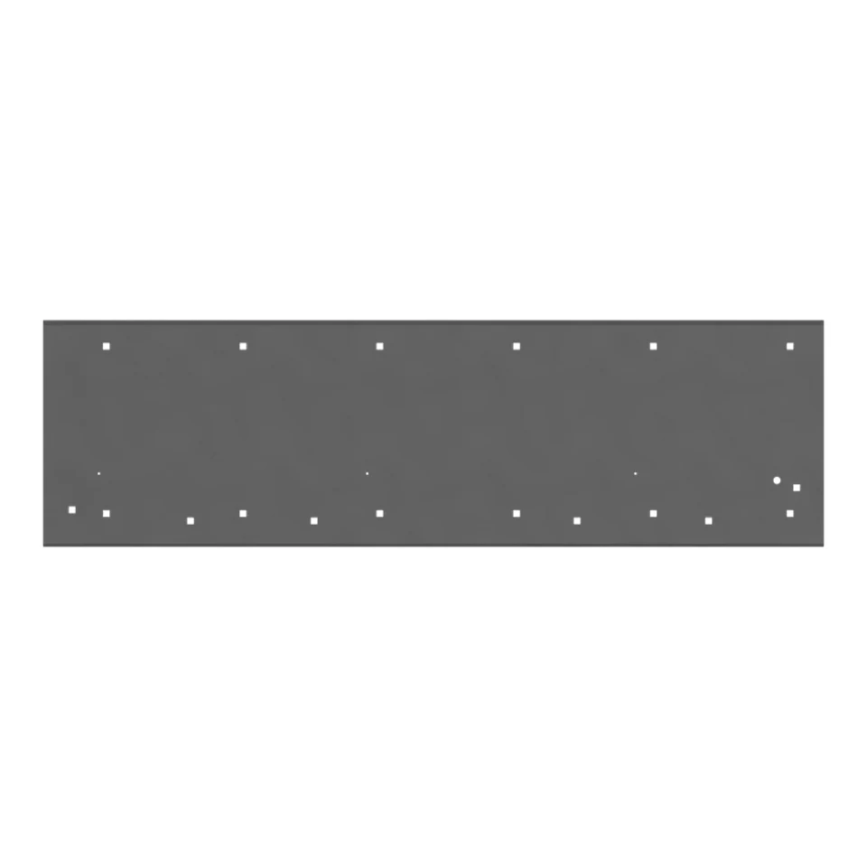 643-4392: Right-hand Side Screed Extension Adapter Plate 6434392 купить