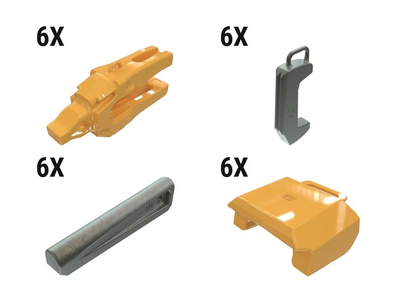 648-2226: Hammered 5° WH10 2 Strap Adapter Kit - Qty 6 6482226 购买