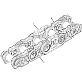 653-5187: 39 Joint Sealed And Lubricated Track Link 6535187 buy