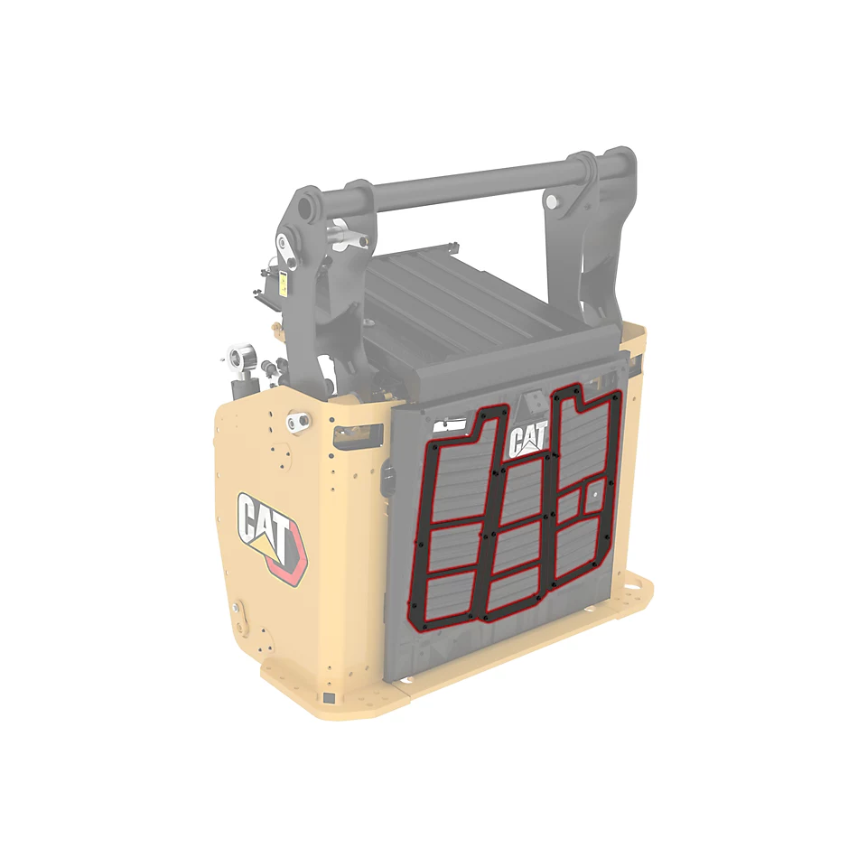 653-8528: Non-louvered Door Kit 6538528 Caterpillar