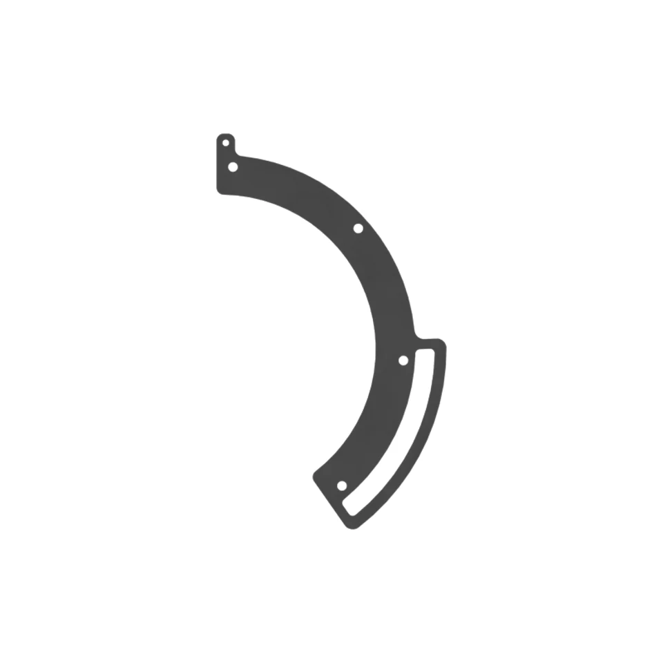 654-6443: 6.35mm Thick Tilt Cylinder Guard Support Plate 6546443 купить