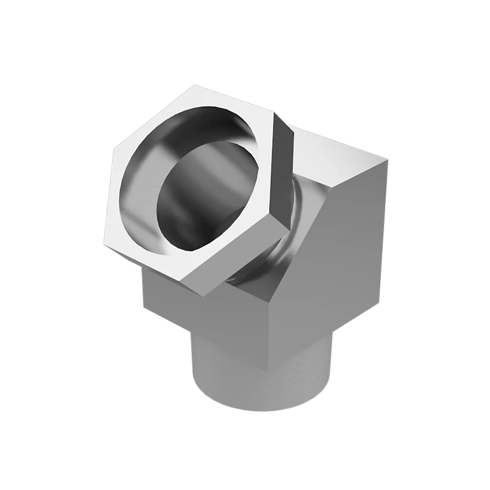 6L-5955: NPSM To NPTF 45 Degree Elbow 6L5955 купить