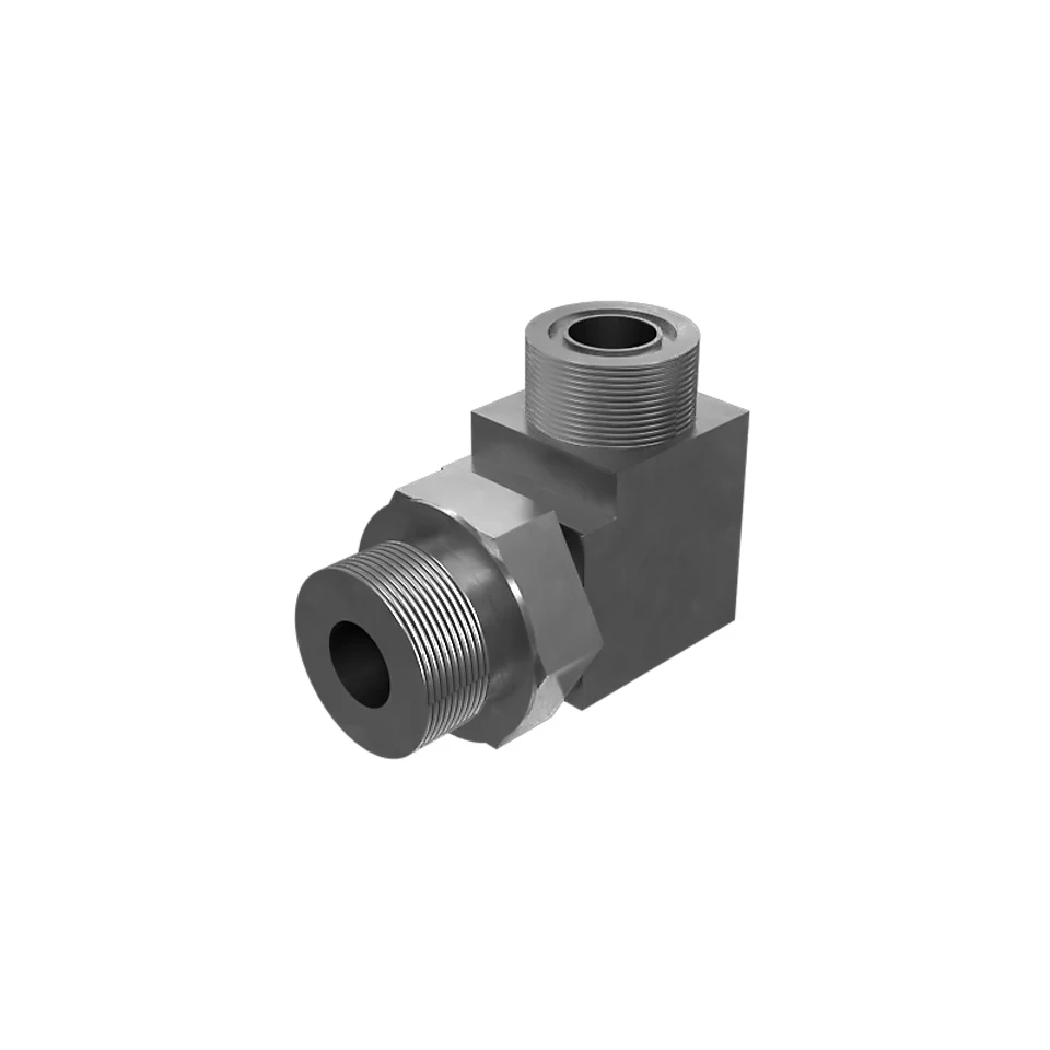 6V-9182: Переходной коленчатый патрубок 90° (ORFS/STOR) 6V9182 купить