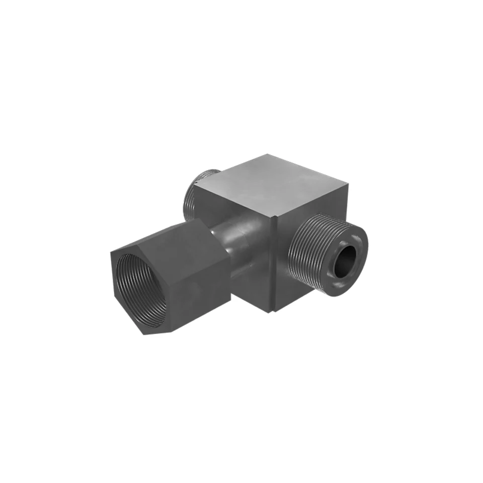6V-9844: Male To Male To Female Hex Head Swivel Tee Adapter 6V-9844 Caterpillar
