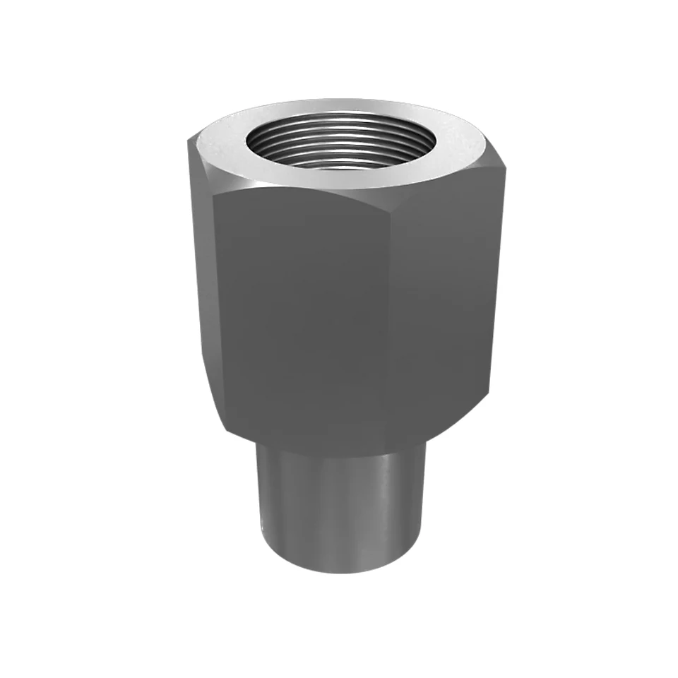 7D-4903: 1/2-14 NPTF Hex Head Straight Adapter 7D-4903 Caterpillar