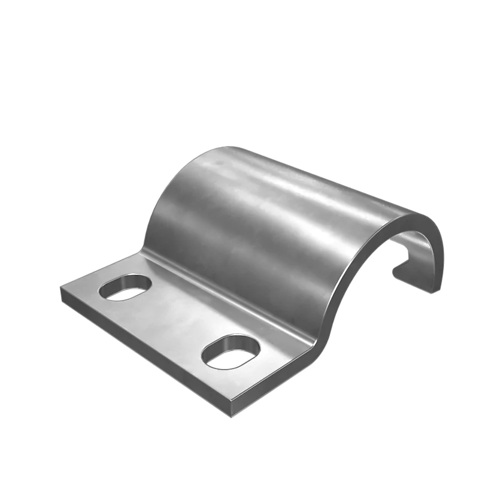 7I-0009: 59.00mm Inner Diameter Single Tube Half Clamp 7I-0009 Caterpillar