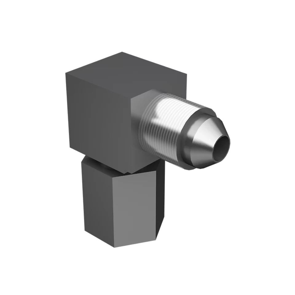 7K-9197: 37 Degree Flare To Port Elbow Adaptor 7K-9197 Caterpillar