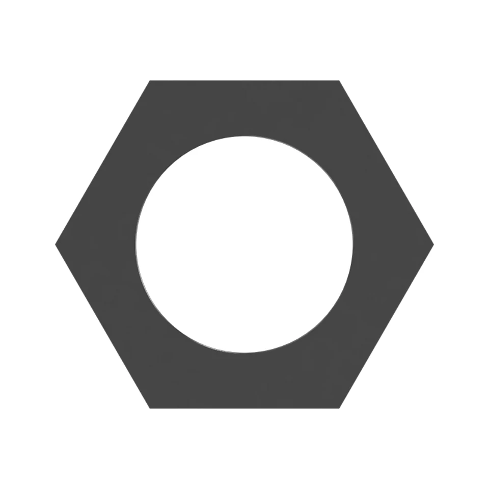 8J-7236: 3/4''-10 Hex Weld Nut 8J7236 купить