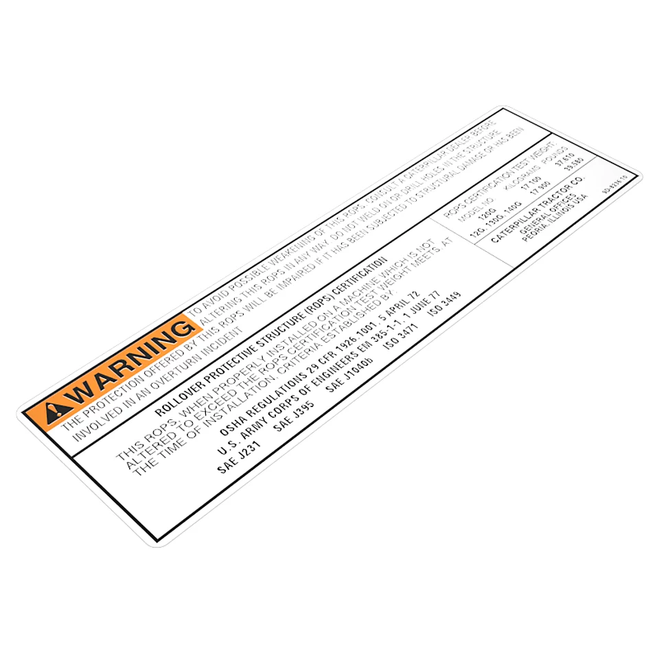 9D-8236: ПЛАСТИНА КОНСТРУКЦИИ ROPS 9D8236 купить