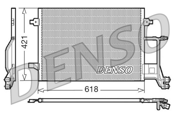 DCN02013: Конденсор кондиционера Denso DCN02013 купить