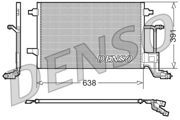 DCN02014: Конденсор кондиционера Denso DCN02014 купить