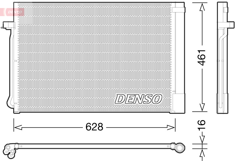 DCN05013: Конденсор кондиционера Denso DCN05013 купить