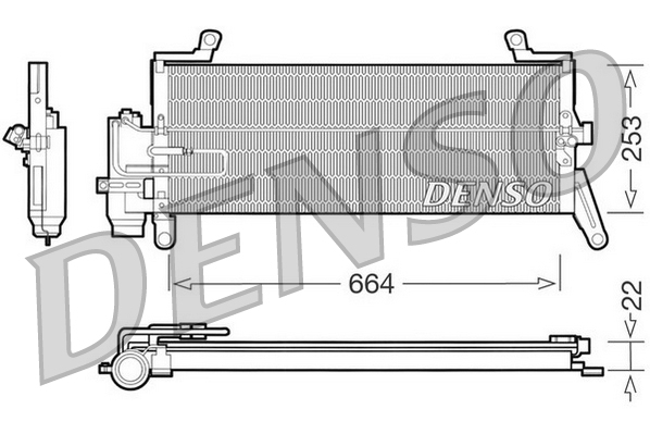 DCN13011: Condenser, air conditioning DCN13011 buy