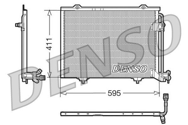 DCN17011: Конденсор кондиционера Denso DCN17011 购买