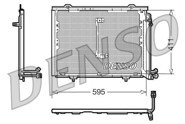 DCN17013: Конденсор кондиционера Denso DCN17013 купить