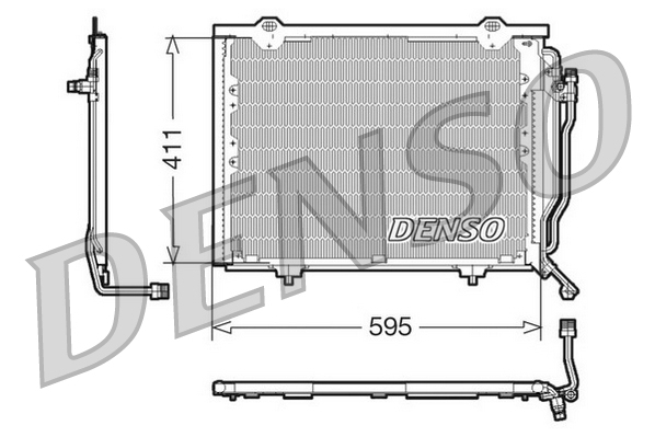 DCN17016: Конденсор кондиционера Denso DCN17016 купить