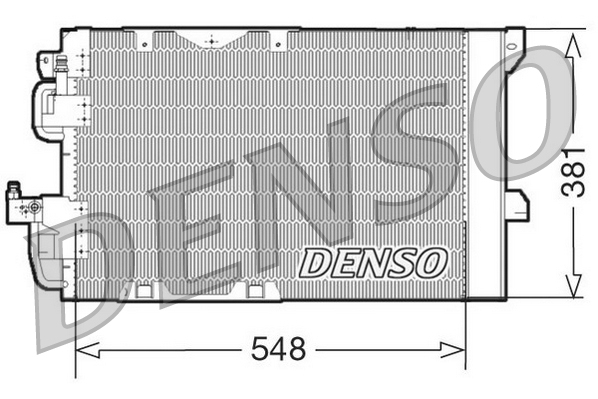 DCN20005: Конденсор кондиционера Denso DCN20005 купить