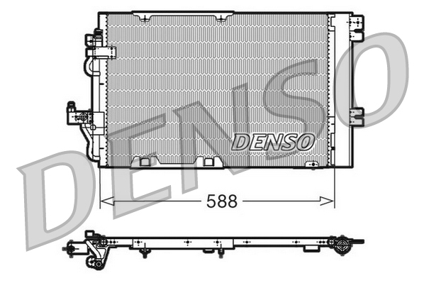 DCN20011: Конденсор кондиционера Denso DCN20011 купить