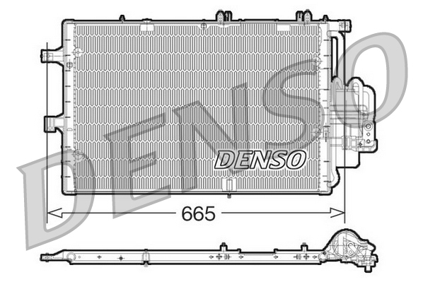 DCN20017: Конденсор кондиционера Denso DCN20017 купить