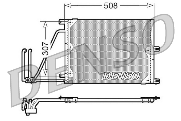 DCN20030: Конденсор кондиционера Denso DCN20030 купить