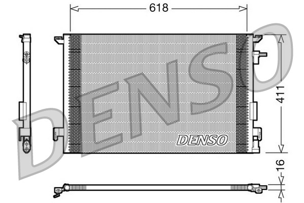 DCN20031: Конденсор кондиционера Denso DCN20031 купить