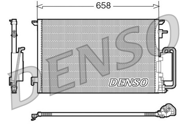DCN20032: Конденсор кондиционера Denso DCN20032 купить