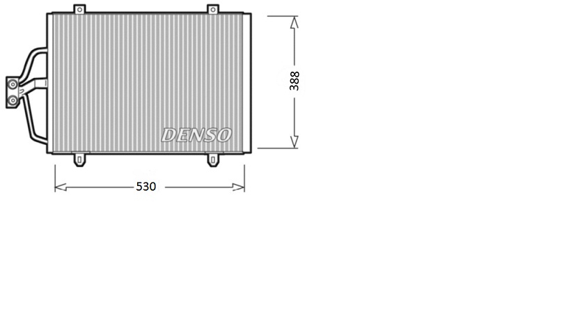 DCN23003: Конденсор кондиционера Denso DCN23003 купить
