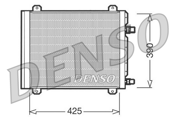 DCN23004: Конденсор кондиционера Denso DCN23004 купить