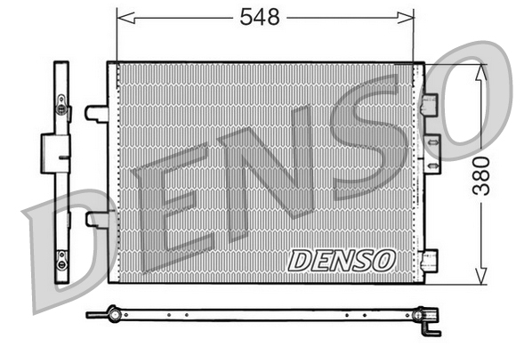 DCN23007: Конденсор кондиционера Denso DCN23007 купить