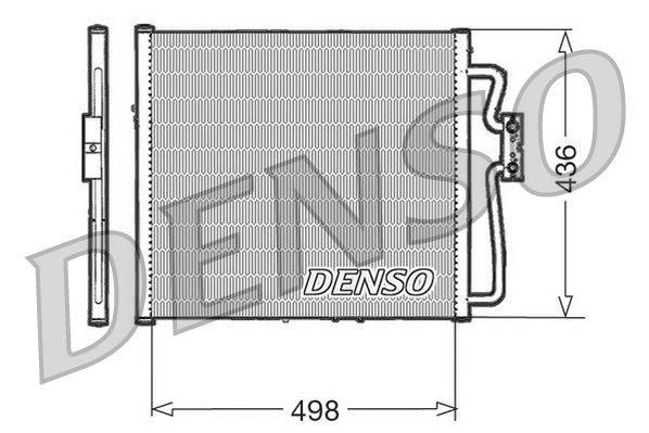 DCN23009: Конденсор кондиционера Denso DCN23009 купить