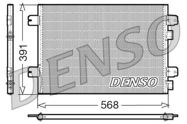 DCN23011: Конденсор кондиционера Denso DCN23011 купить