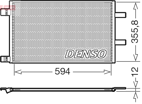 DCN23043: Condenser, air conditioning DCN23043 buy
