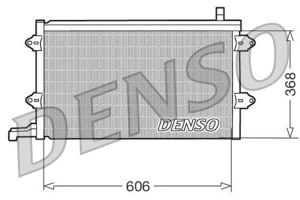 DCN32003: Конденсор кондиционера Denso DCN32003 купить