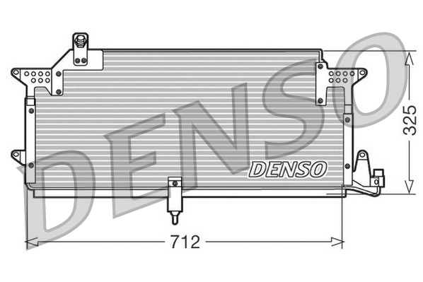 DCN32005: Конденсор кондиционера Denso DCN32005 купить