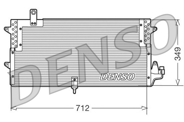 DCN32006: Конденсор кондиционера Denso DCN32006 купить
