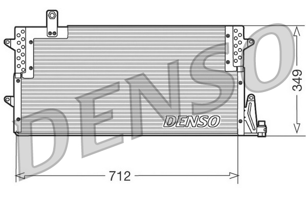 DCN32007: Конденсор кондиционера Denso DCN32007 купить