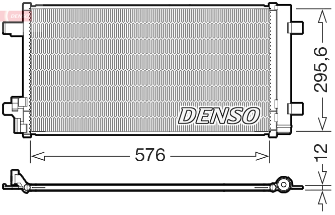 DCN32069: Конденсор кондиционера Denso DCN32069 купить