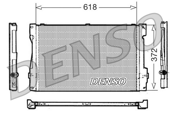 DCN33006: Конденсор кондиционера Denso DCN33006 купить