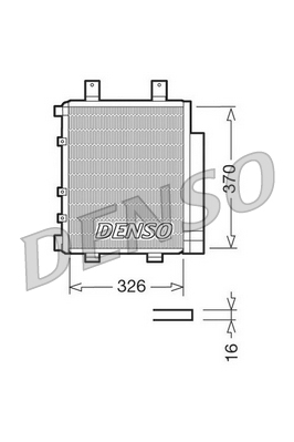 DCN35003: Конденсор кондиционера Denso DCN35003 купить