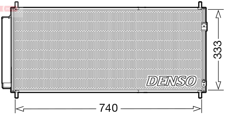 DCN40030: Конденсор кондиционера Denso DCN40030 купить