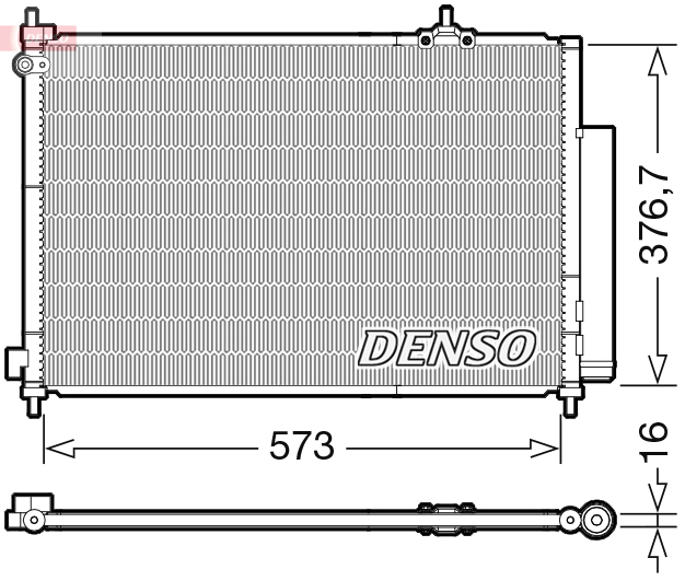 DCN40031: Конденсор кондиционера Denso DCN40031 купить