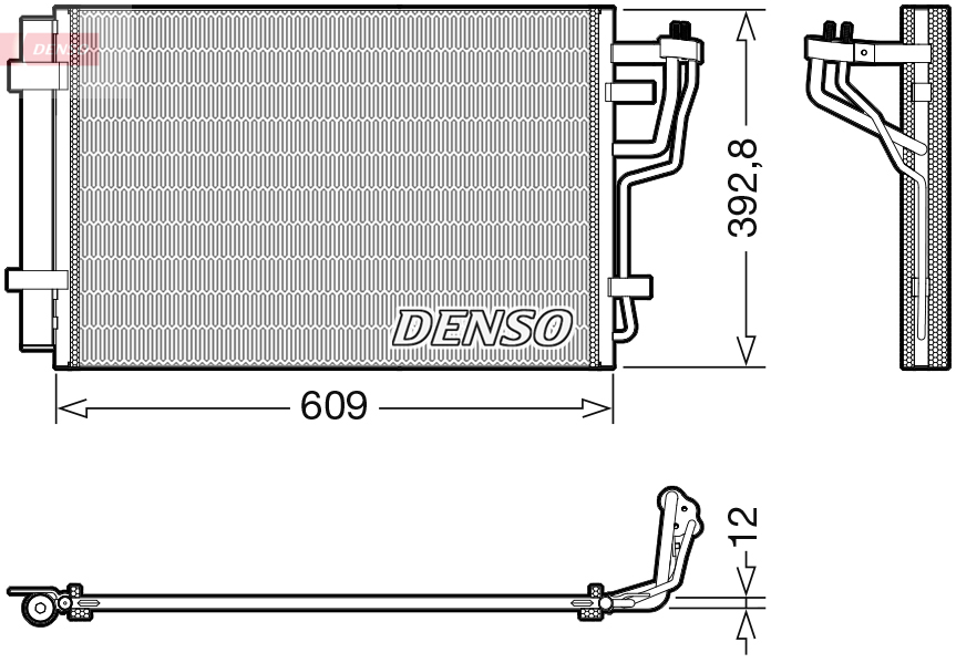 DCN41013: Конденсор кондиционера Denso DCN41013 купить