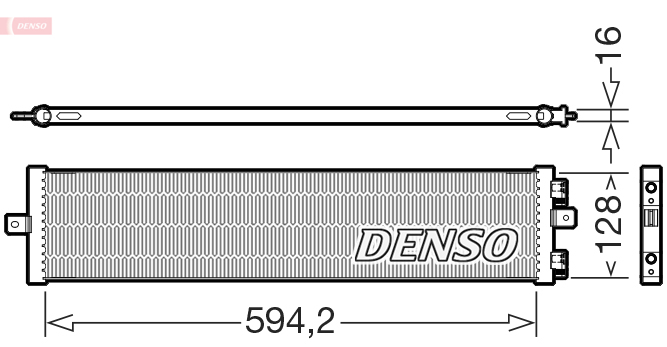 DCN41028: Конденсор кондиционера Denso DCN41028 купить