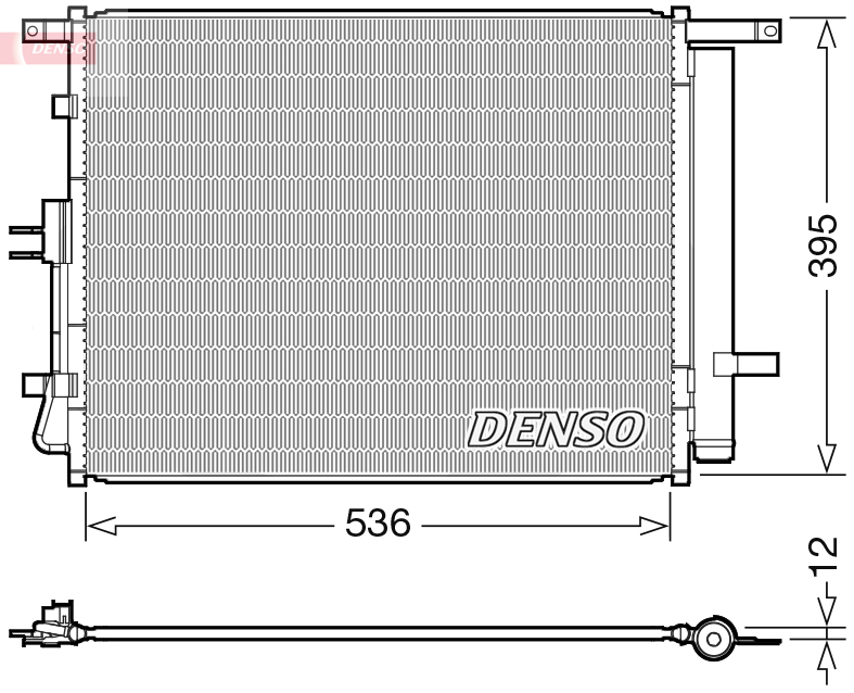 DCN43002: Конденсор кондиционера Denso DCN43002 купить